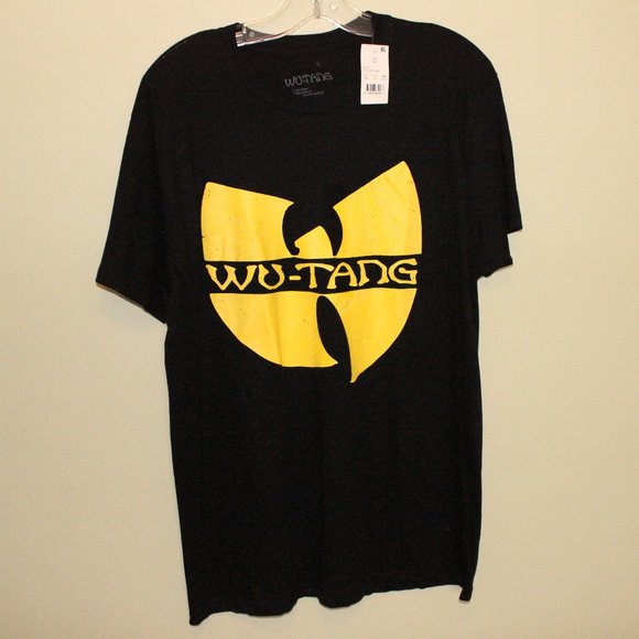 Other - 3/$55- BNWT new official licensed Wu-Tang Clan big logo t-shirt black tee